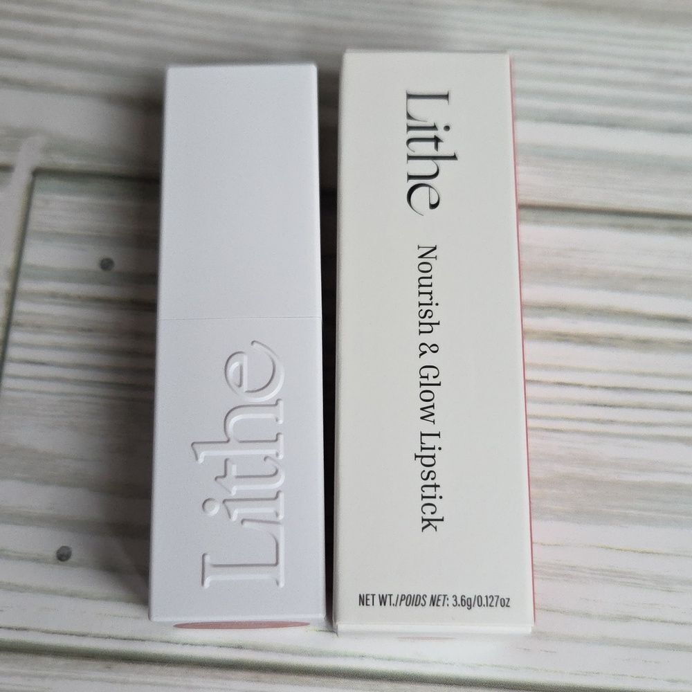 Lithe Nourish & Glow Lipstick in Peony